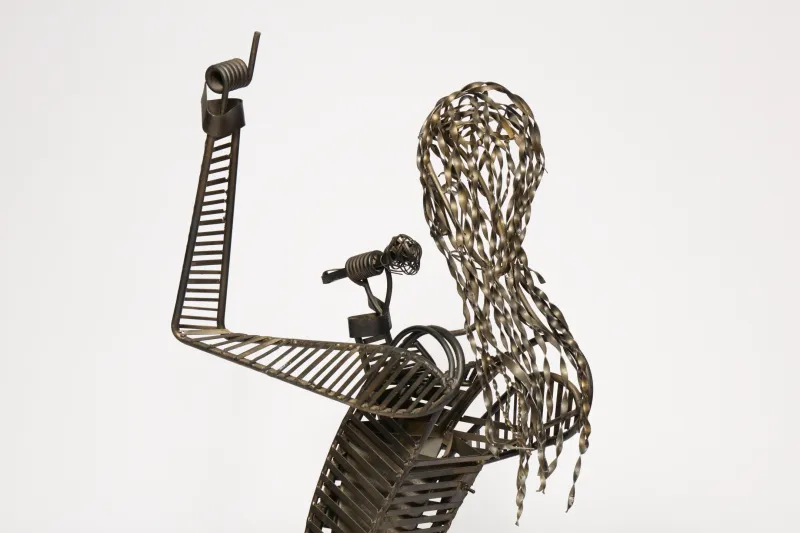 At Johnson Lowe, Richard Dial's steel sculptures hold up a family's history