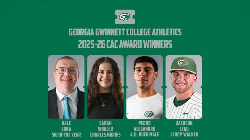 Four GGC Athletics Members Honored by CAC