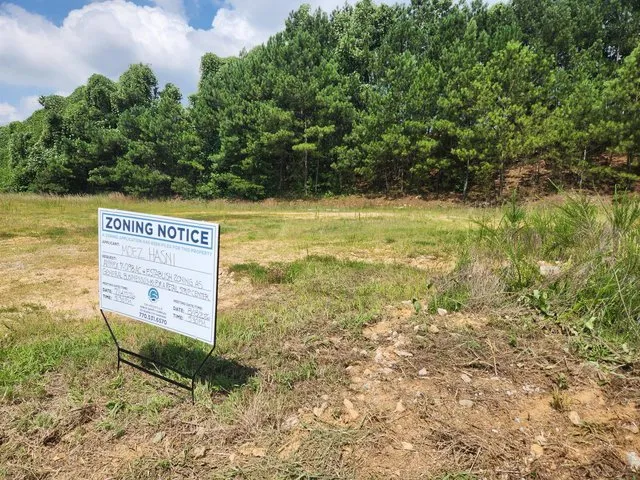 Two retail buildings proposed on this site near Interstate 985