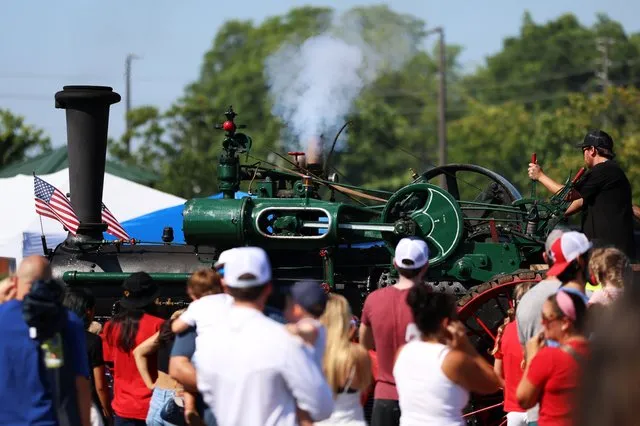 Full steam ahead! The Thomas-Mashburn Steam Engine Parade returns to Forsyth County this Fourth of July