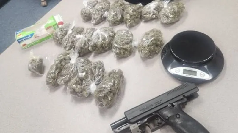 Search warrant in Fitzgerald turns up 33 ounces of marijuana, gun and drug packaging