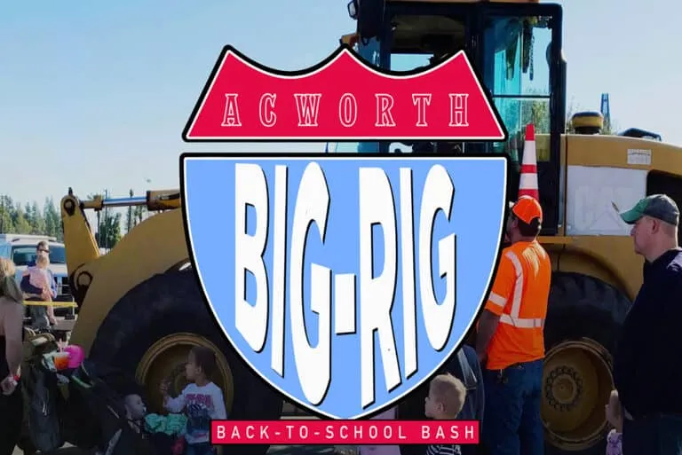 Acworth hosts "Big Rig" Back to School Bash on July 25th