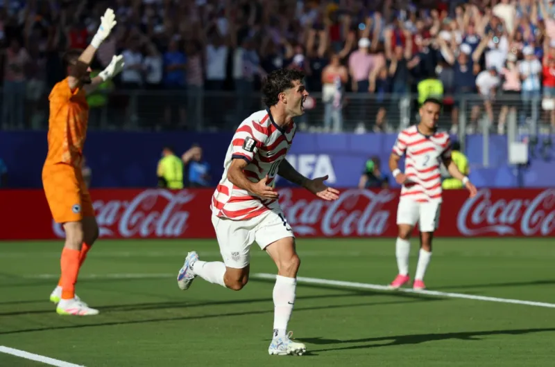 The USA holds on for historic World Cup win over Bosnia and Herzegovina, advance to play Belgium