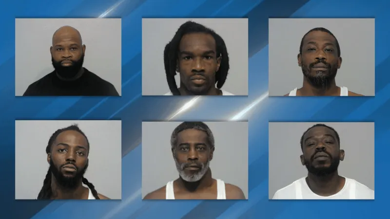 Multi-agency raid in Bibb County nets drugs, cash and six guns; seven arrested on felonies