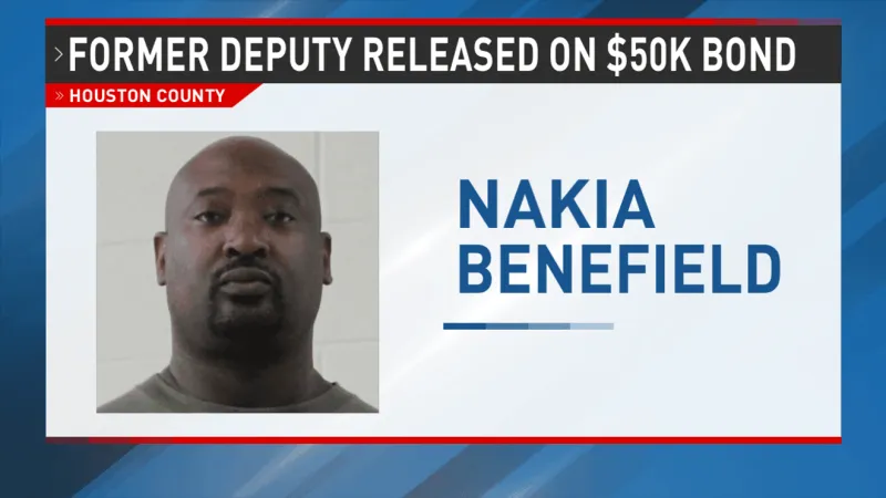 Ex-Houston County SRO accused of rape released on $50K bond, per court records