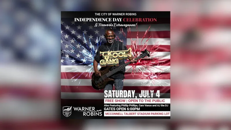 Bag checks, drones, no weapons: What to know before Warner Robins fireworks show