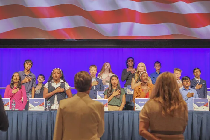 Georgia middle schoolers take on pressing issues at National Civics Bee State Finals