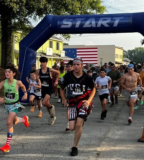 Runners endured the heat for the Run for Freedom 5k in Cleveand