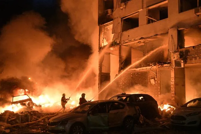 Russian missile and drone attack on Ukraine's capital kills at least 11