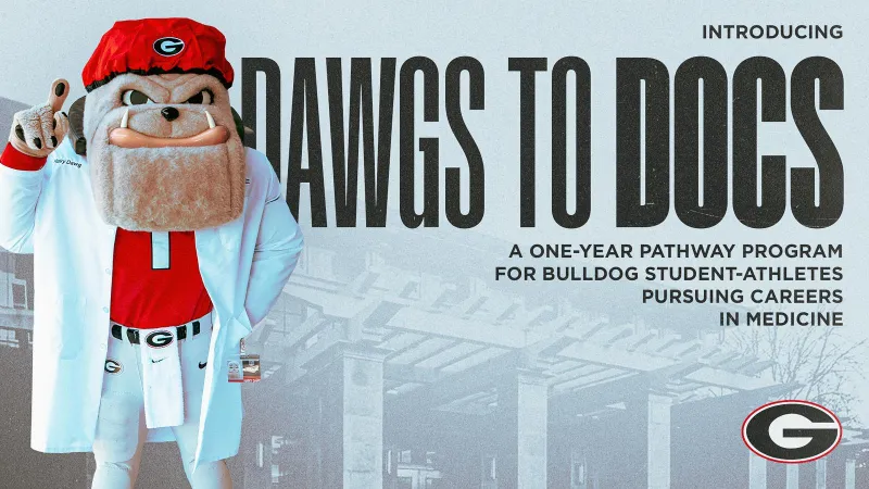 UGA introduces Dawgs to Docs pathway program for student-athletes