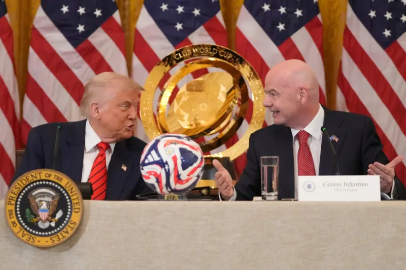 EU lawmakers call for investigation of FIFA boss over Trump contact