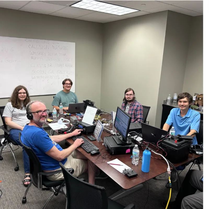 Beyond the signal: Students explore the world of amateur radio