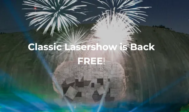 Stone Mountain brings back the old classic Lasershow for FREE on these dates