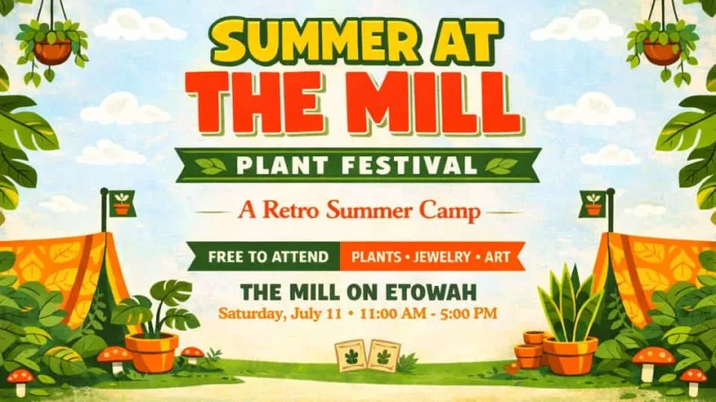 Summer at the Mill Plant Festival: a garden-focused market this Saturday at Mill at Etowah