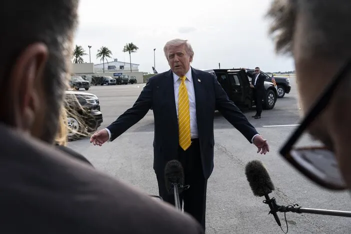A Florida airport is officially renamed for Trump. What does he stand to gain?