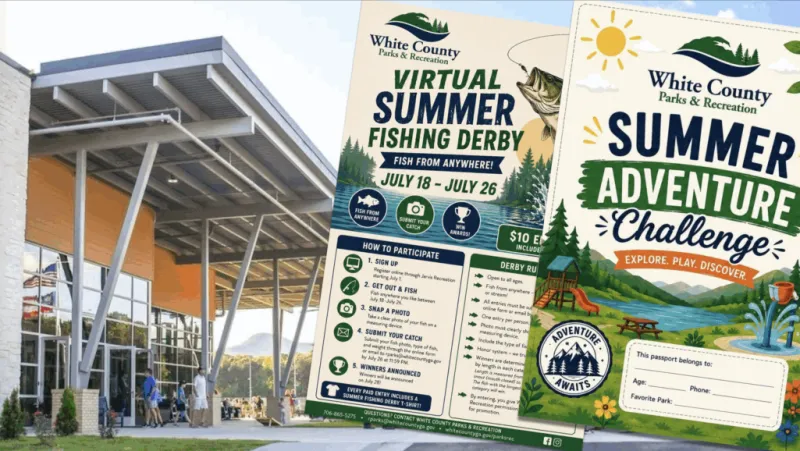 Reel in summer fun with White County's virtural fishing derby, parks passport