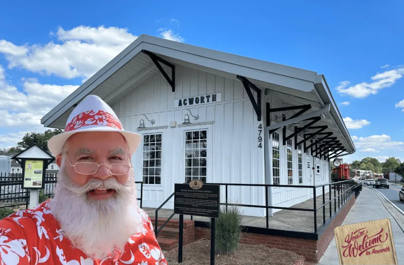 Christmas in July: Visit &take pics with Santa Claus in downtown Acworth this Saturday