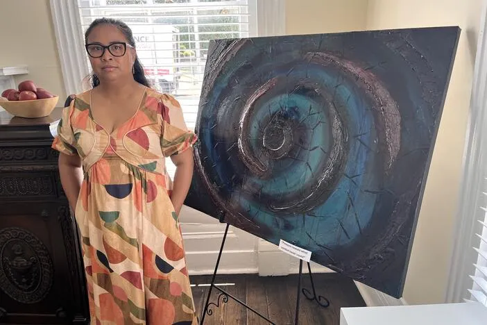 Artist Bobbi Johnson reflects on tough times, growth in new exhibit