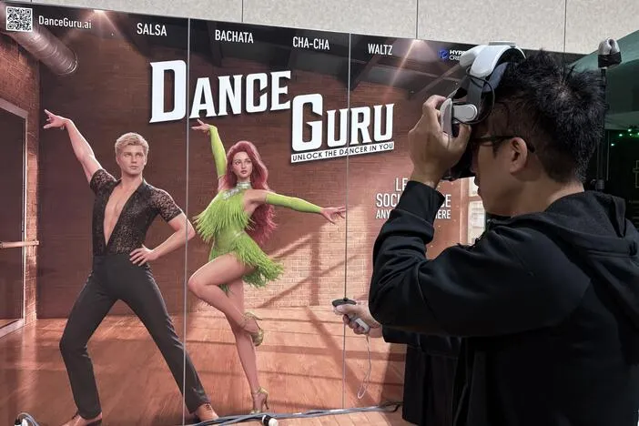 Shy on the dance floor? Virtual reality 'partners' aim to help you find your groove