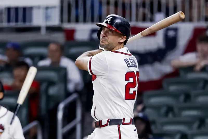 Matt Olson plays in 741st straight game with Braves to become the franchise's Iron Man