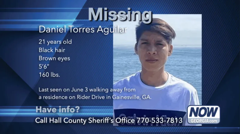 21-year-old North Carolina man reported missing in Hall County