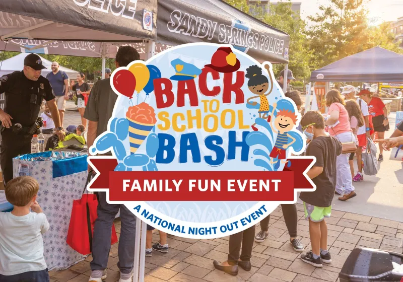 Sandy Springs kicks off back-to-school season with National Night Out event