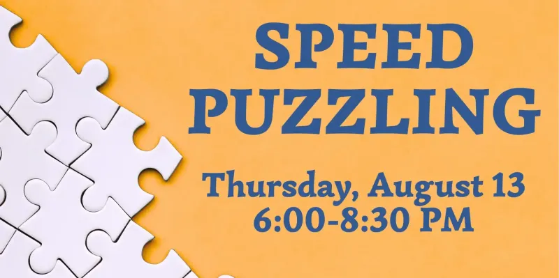 Speed Puzzle Night at the Mimms Museum of Technology & Art in Roswell on Thursday, Aug. 13th