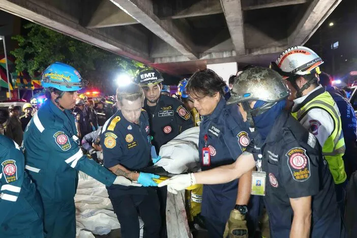 Fire breaks out at a pub in Bangkok, killing at least 27 people, officials say