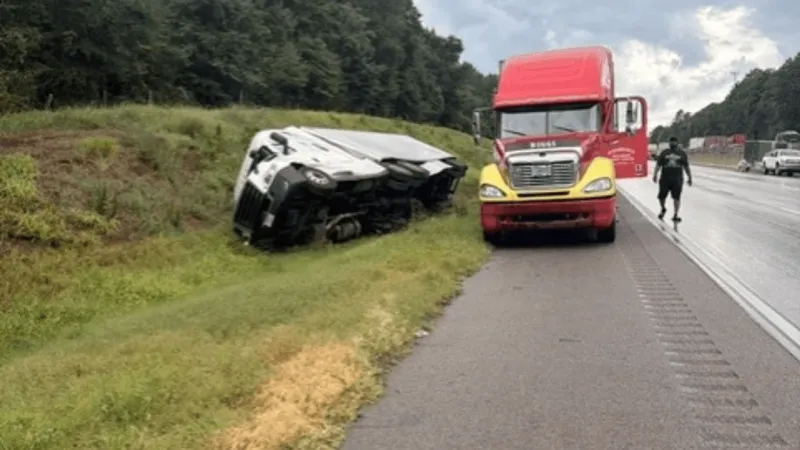 Eight-vehicle crash shuts down portions of I-75 south in Monroe County, per authorities