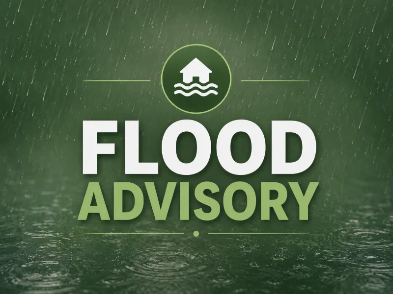 Flood Advisory for Habersham and Stephens Counties