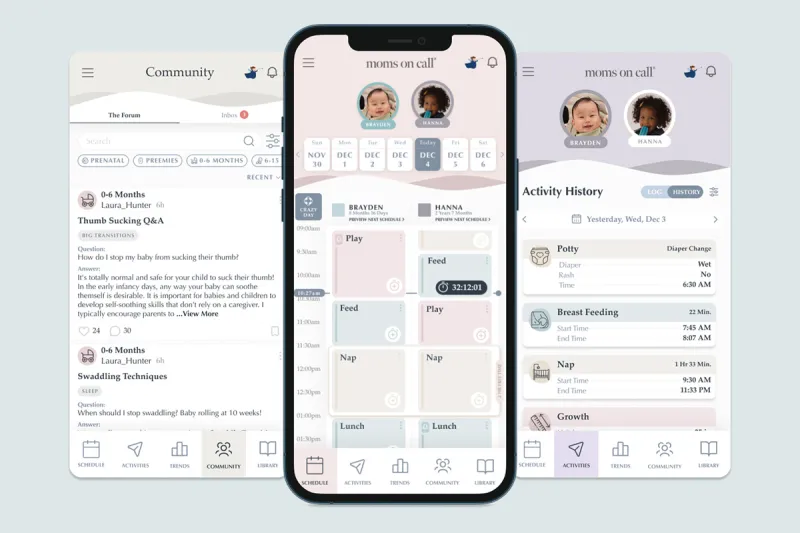 Atlanta's baby whisperers, Moms on Call, are out with a new app