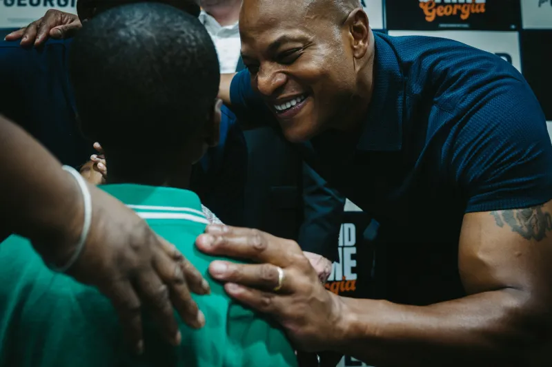 All Eyes on Georgia: Maryland Gov. Wes Moore visits Atlanta in support of Ossoff and Lance Bottoms