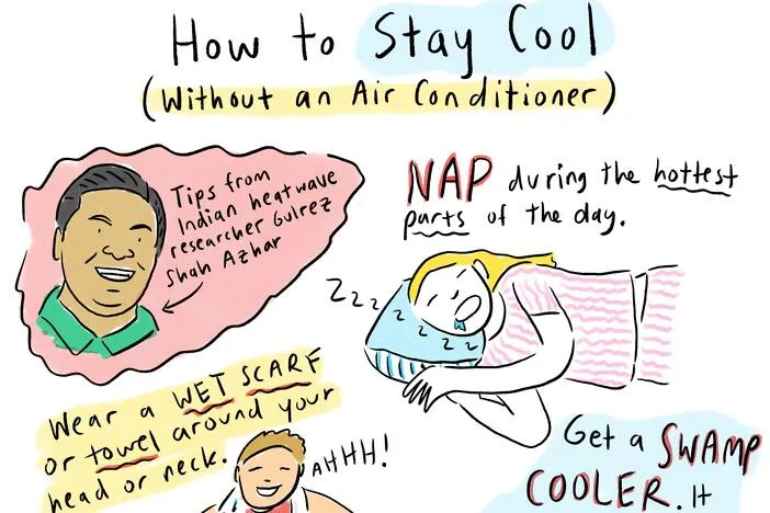 How to keep cool in this year's extreme summer heat even without air conditioning