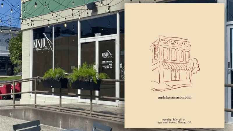 Andalusia Spanish restaurant to replace Kinjo Kitchen on 2nd Street in Downtown Macon