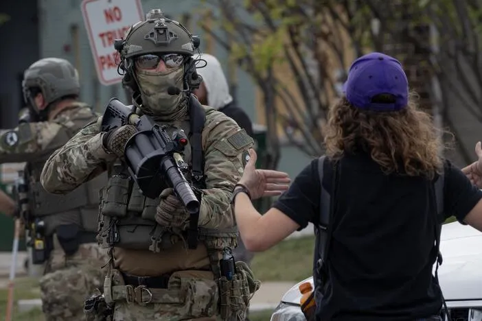 The use of force has become a 'default tool' for ICE officers, a new report finds