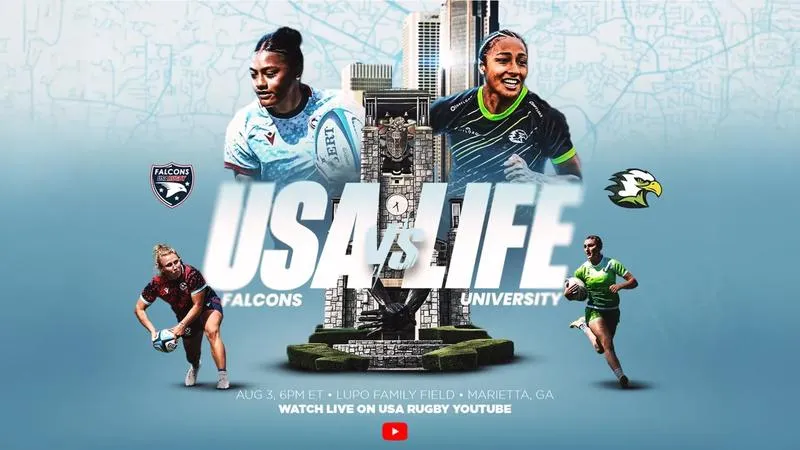 Life University Athletics & USA Rugby to Host Historic Women's Falcons vs. Running Eagles Matchup