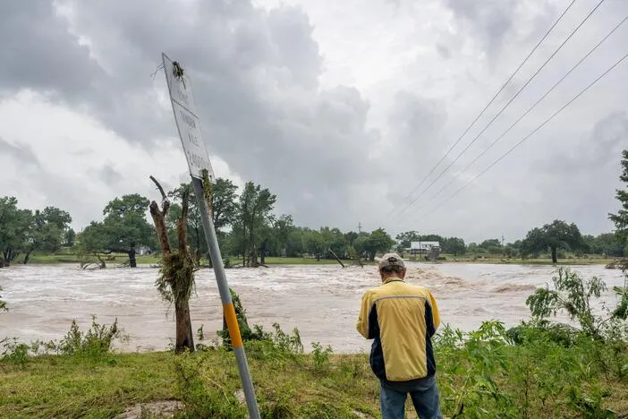 Flood sirens blare in southcentral Texas as rivers reach perilous heights
