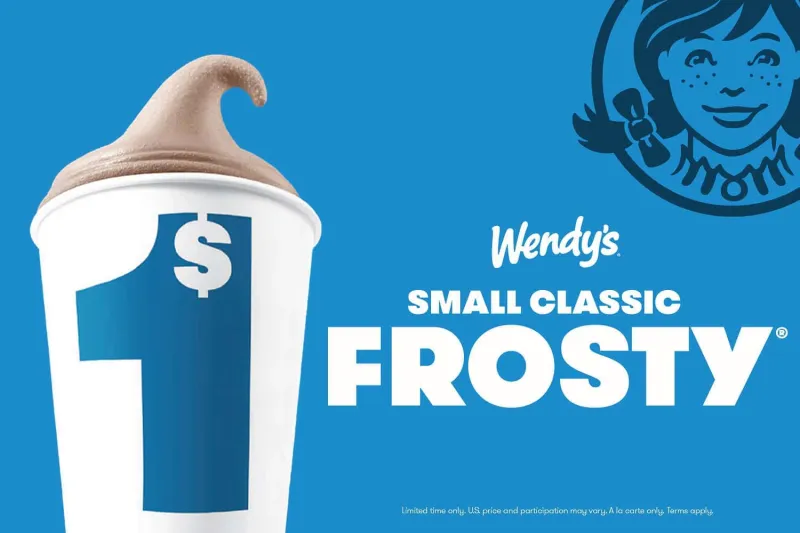 Wendy's: Get a Classic Frosty for just $1 this summer, no promo code or Rewards account needed
