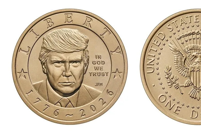 The new $1 Trump coin doesn't just buck norms. Experts say it also breaks laws