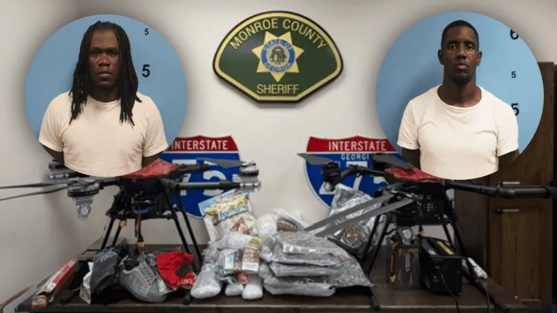 Two I-75 stops at mile marker 189 lead to 2 arrests, multiple drug and drone charges