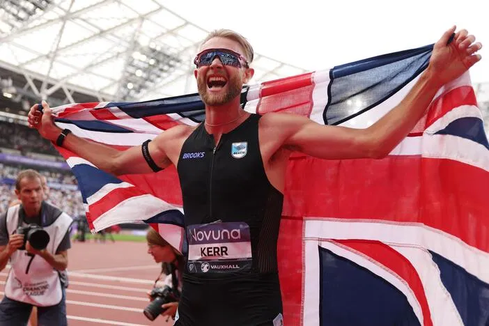 Josh Kerr of Britain breaks 27-year-old world record in the mile