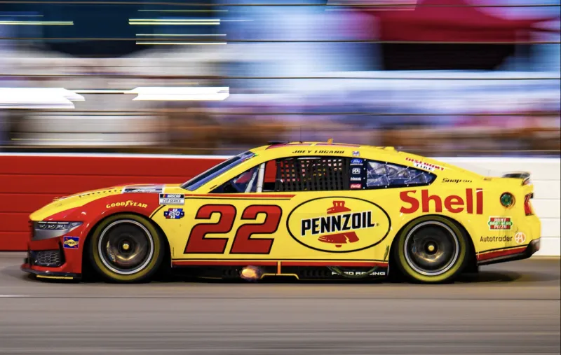 Logano ends victory drought in NASCAR points return to North Wilkesboro
