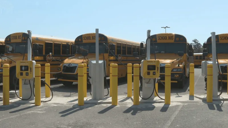 Middle GA's Blue Bird Vision EV school bus reaches top 2 in Coolest Thing Made in GA race