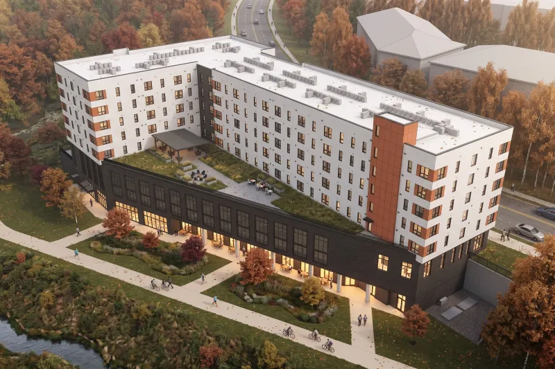 New apartment building coming to Buckhead along Peachtree Creek, Beltline trail
