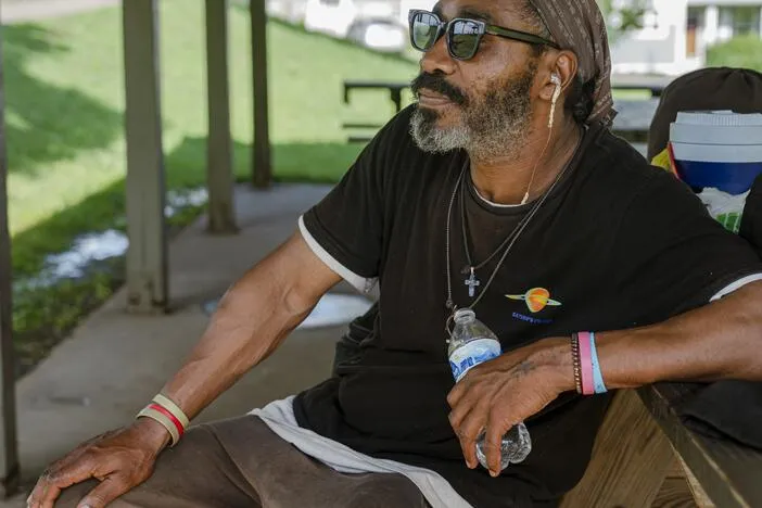 A homeless man was charged with a felony for camping. He's one of the first