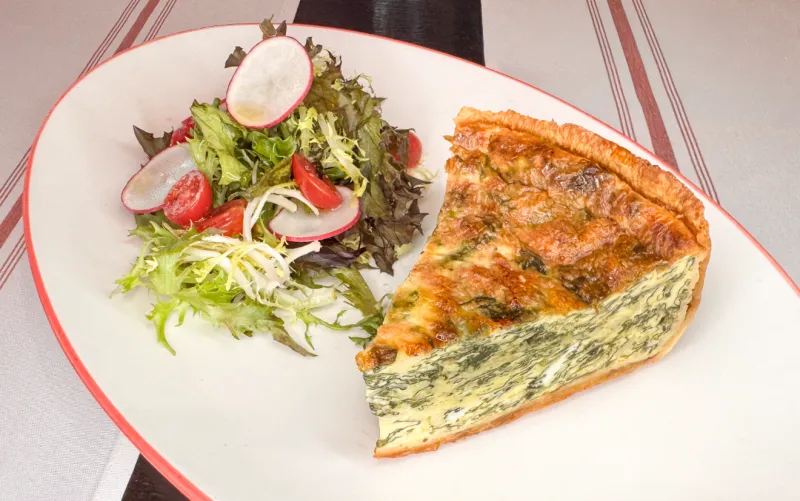 Recipe: Quiche Florentine from Bistro Niko