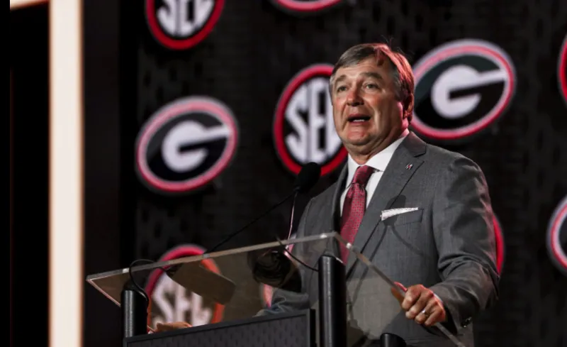 Kirby Smart knows his voice as the dean of SEC coaches only gets heard if Georgia keeps winning