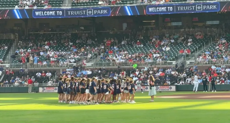 Harris County school makes history at Atlanta Braves game