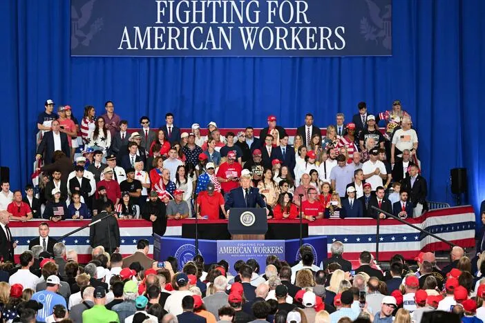 Trump has campaigned more so far in 2026 midterms than he did at this point in 2018