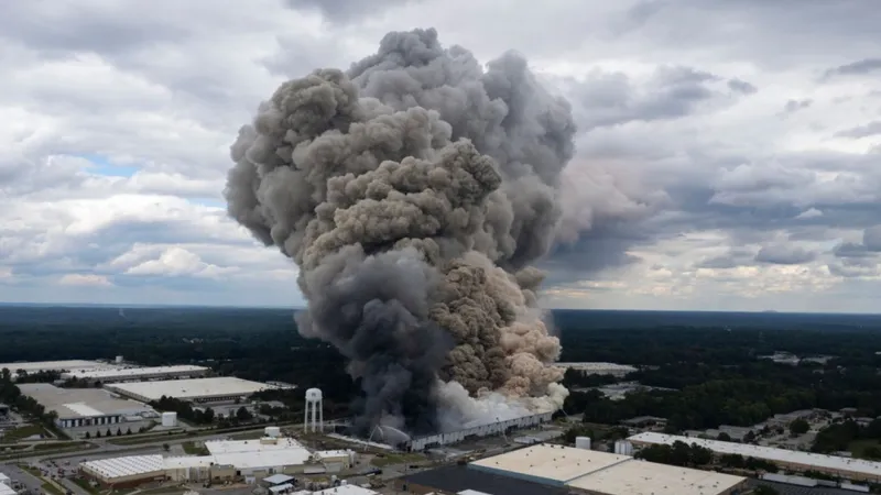 Georgia plant fire: Federal report blames improper chemical storage, corroded sprinklers